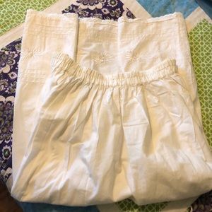 Vintage ‘80’s Combinations cotton embroidered 18